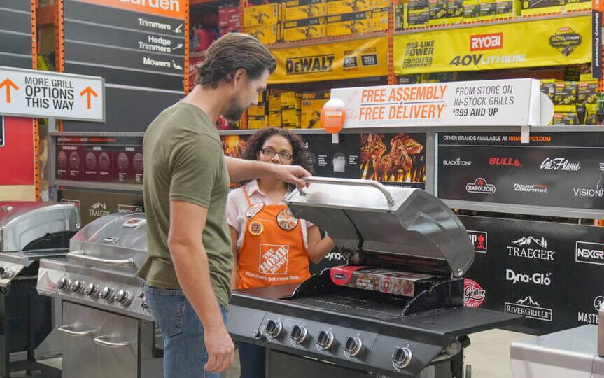 Home Depot Grill Delivery And Assembly
